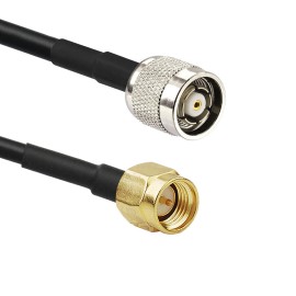 Cabo Extensor Coaxial Rgc58 1 Metro Rp-tnc Macho X Sma Macho