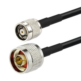 Cabo Pigtail Rgc58 50cm Com Conector N Macho x RP-TNC Macho