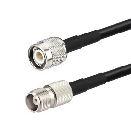 Cabo Pigtail 30cm Rgc58 Com Conectores Tnc Macho x Tnc Femea